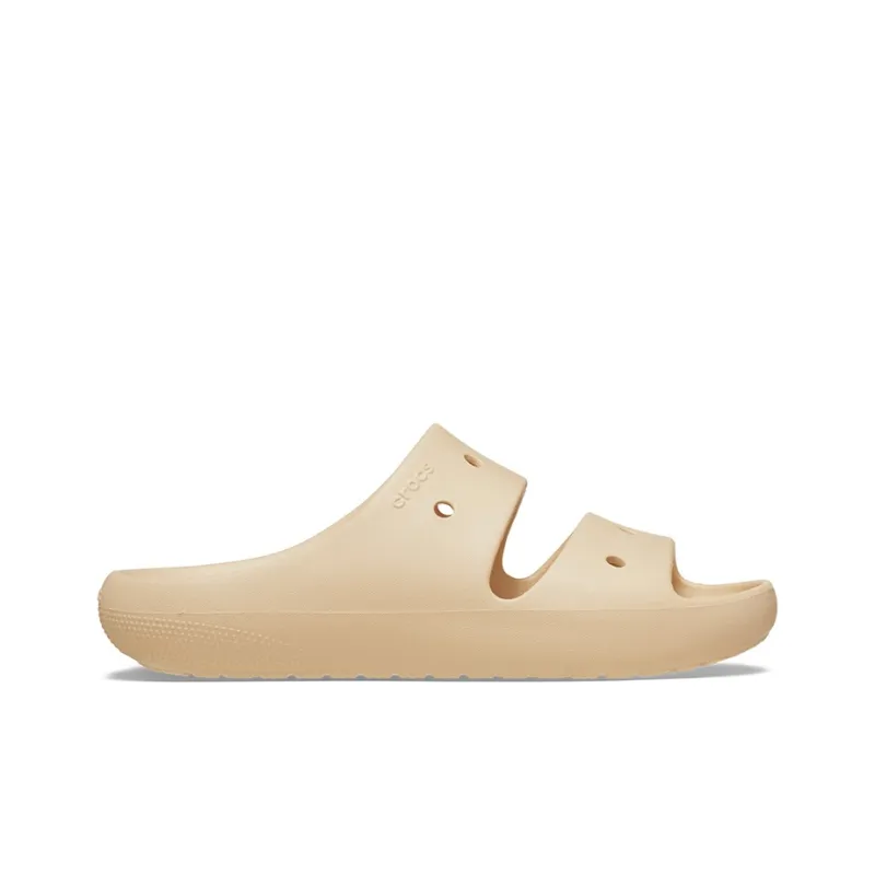 Crocs Slide Slippers Unisex Warm Khaki-1