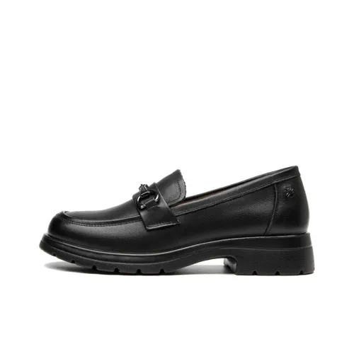 Spider King Loafers 3.5cm Women's Black