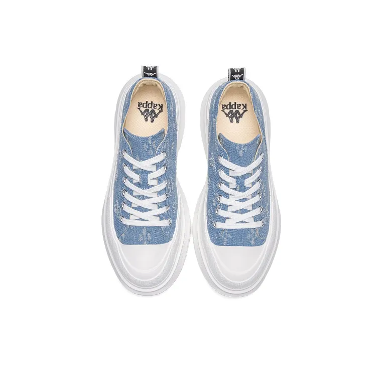 Kappa Back to Back Anti Slip Wear Resistant Low Top Casual Shoes Women's Royal Blue-3