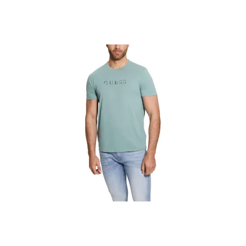 GUESS T-Shirts Men Green