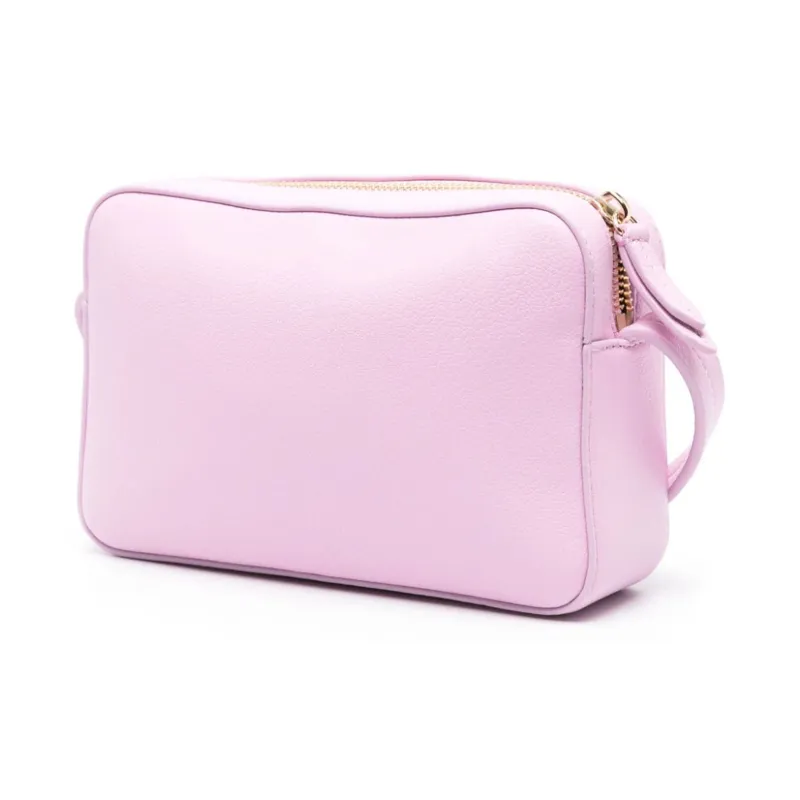 DKNY Leather Shoulder Bag Crossbody Bag Small Size Women's Pink-1