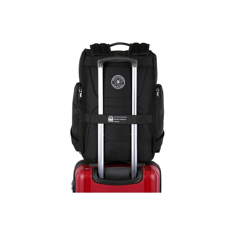 SUISSEWIN Fabric Backpack Regular Unisex Black/Gray-1