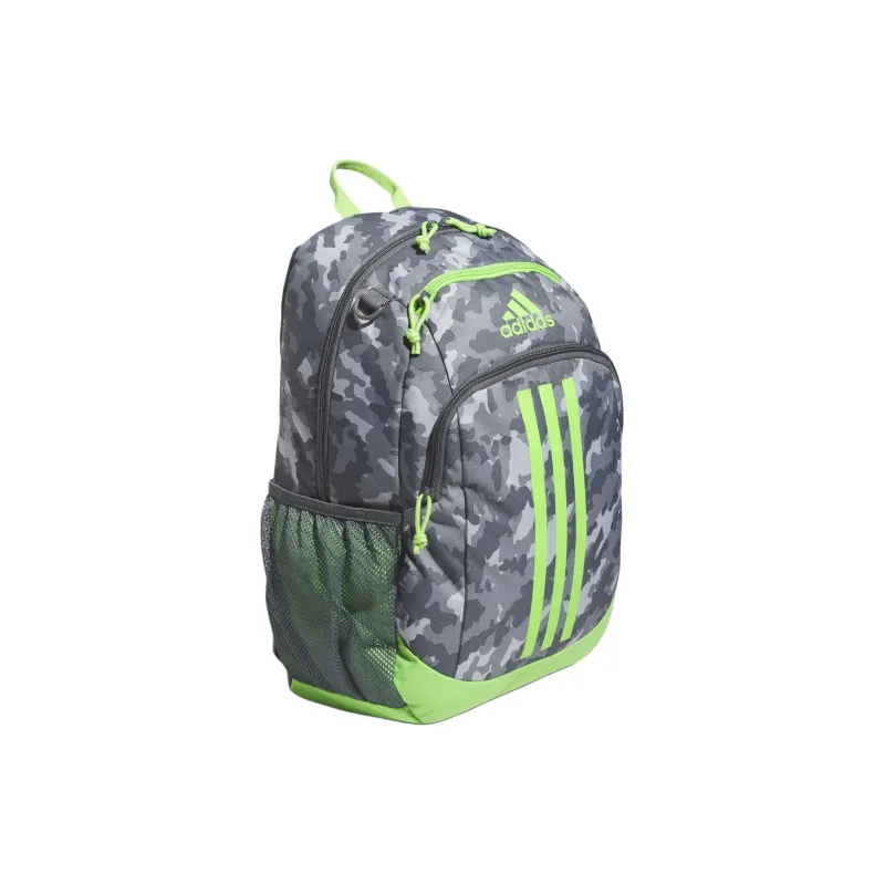 Adidas YOUNG BTS CREATOR Recycled Polyester Backpack Regular Men's Medium Gray With Half-Flash Green-1