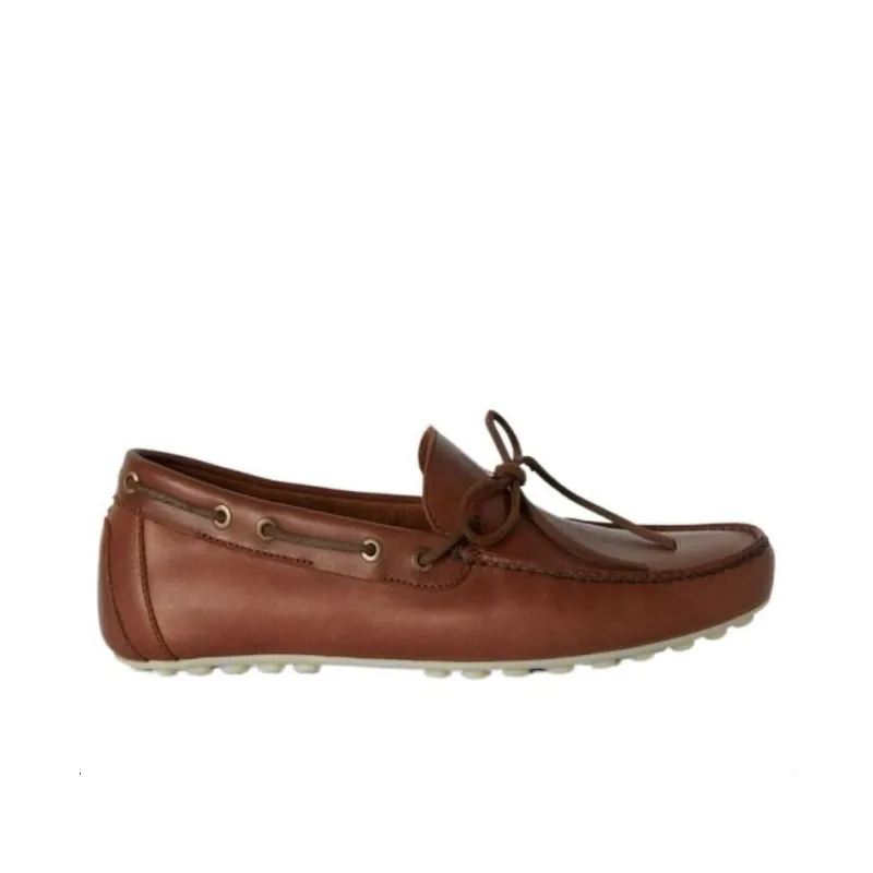 Loro Piana Roadster Boat Shoes Men's Brown-1