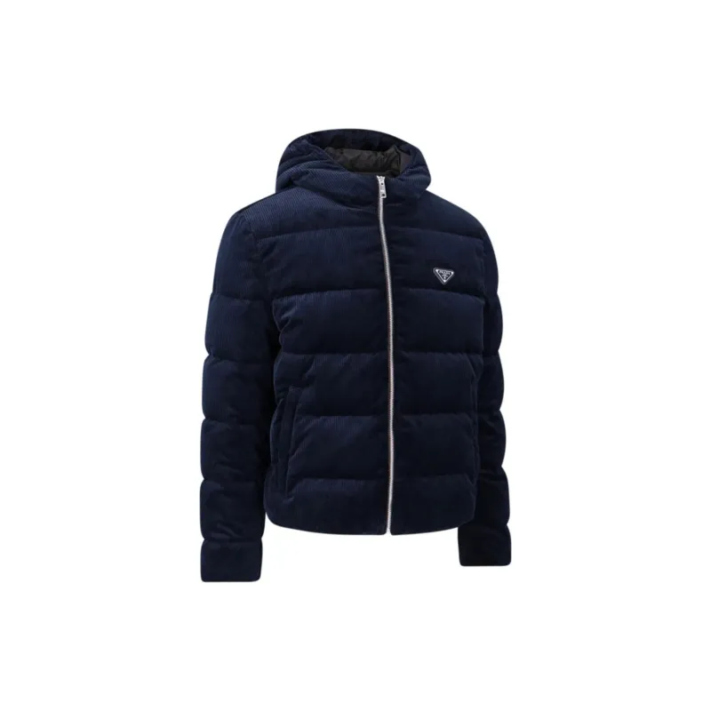 PRADA FW23 Down Jacket Men's Navy-2