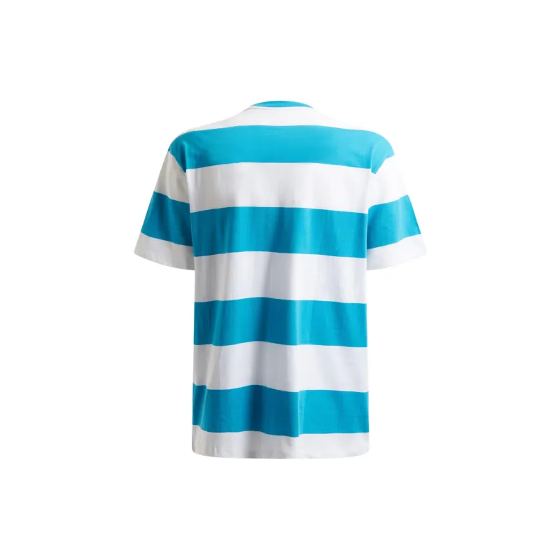 GUESS Striped T Shirt T Shirt Men's Blue-1