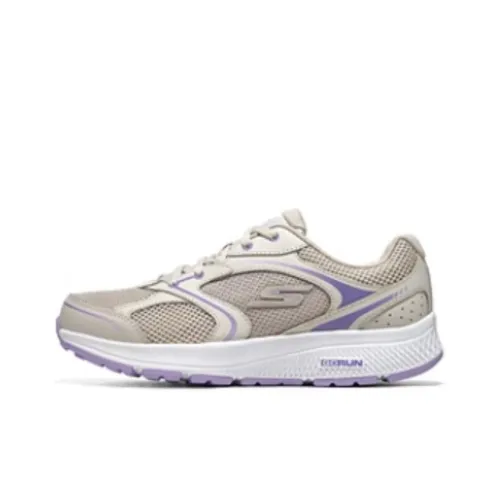 Skechers Go Run Consistent Running Shoes Women's Low-Top White/Purple