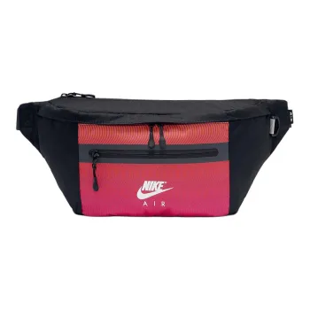 Nike ELEMENTAL Fabric Shoulder Bag Crossbody Bag Fanny Pack Regular Unisex Black & Red