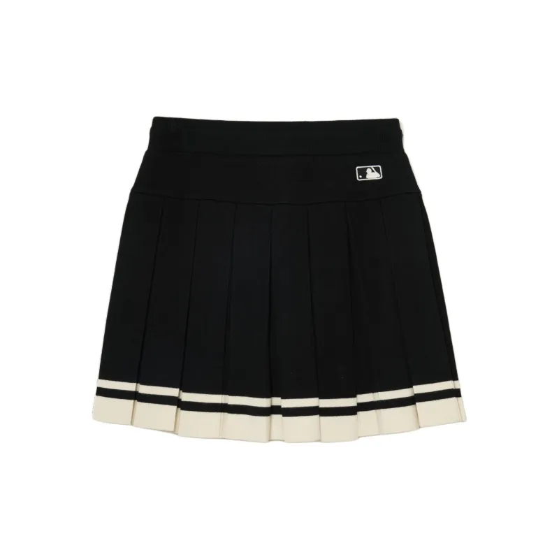 MLB New York Yankees Casual Short Skirts Women's Black-1