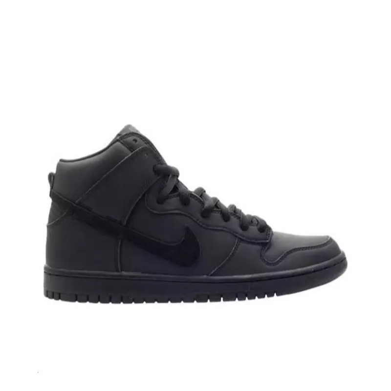 Nike Sb Dunk High Premium Black Waterproof-1