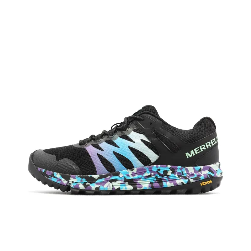 MERRELL Nova 2 Cushioned Slip-Resistant Low-Top Running Shoes Men's Black Blue-0