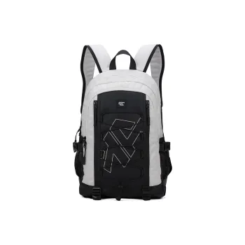 AOKING AK Polyester Backpack Medium Size Unisex Black/Gray
