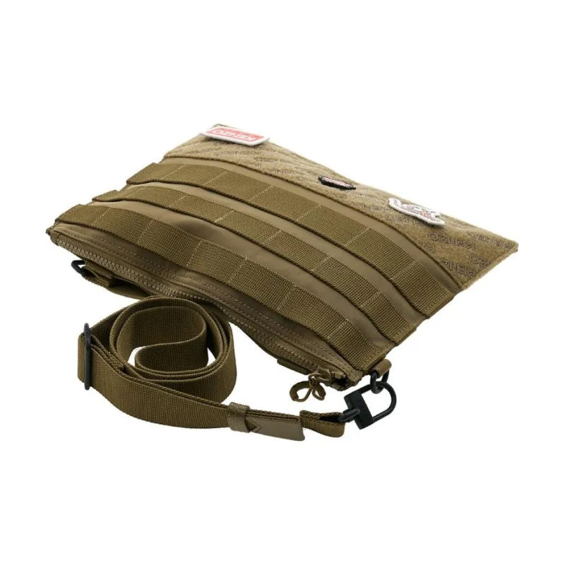 KENZO Nylon Messenger Bag Crossbody Bag Shoulder Bag Men's Jungle Green-3