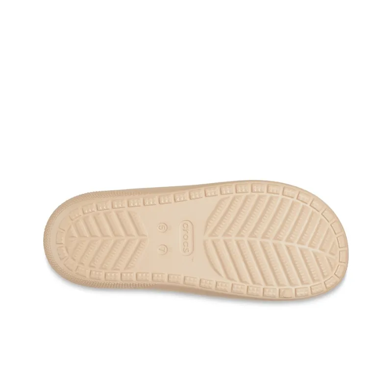 Crocs Slide Slippers Unisex Warm Khaki-5