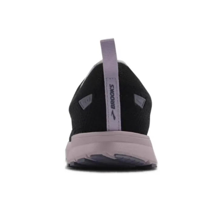 Brooks Revel 5 Cushioning Wear-Resistant Low-Top Running Shoes Women's Black-3