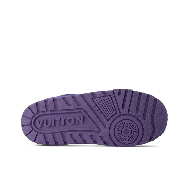 LOUIS VUITTON LV Trainer Maxi Sneaker Violet-4