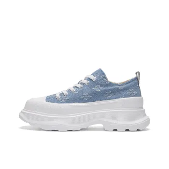 Kappa Back to Back Anti Slip Wear Resistant Low Top Casual Shoes Women's Royal Blue