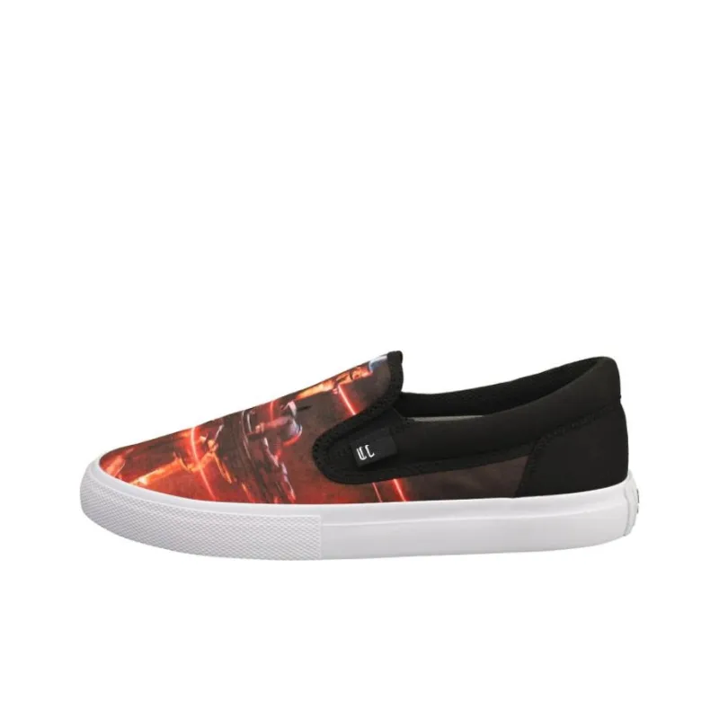 XINGZHAN x DC Shoes Slip-Resistant Cushioning Low-Top Skateboard Shoes Unisex Red-0