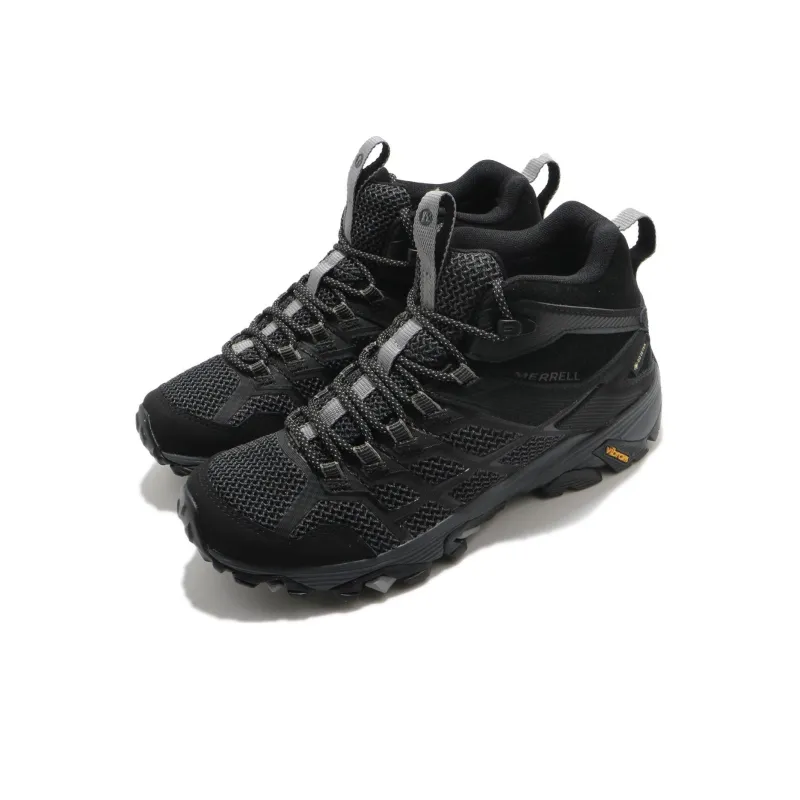MERRELL Moab FST 2 Anti-Slip Wear-Resistant High-Top Hiking Shoes Women's Black-2