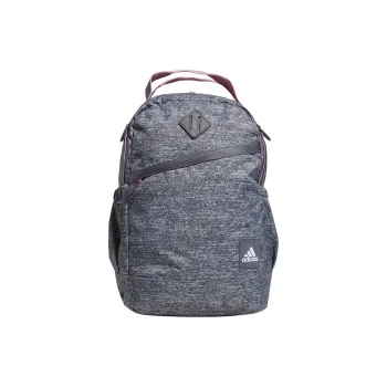 Adidas SQUAD Recycled Polyester Backpack Unisex Medium Gray With Extreme Pink