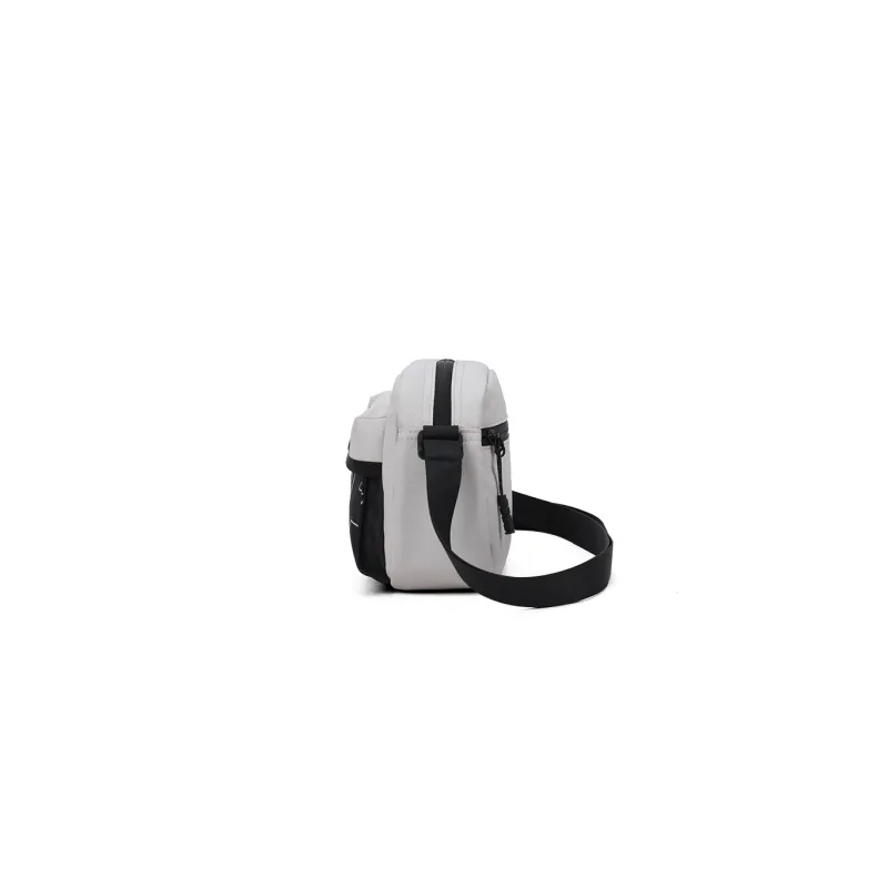 AOKING AK Polyester Water-Resistant Travel Crossbody Bag Shoulder Bag Regular Men's Black/Gray-3