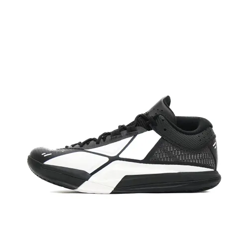 Serious Player Only Basketball Shoes Men Mid-Top Black/White