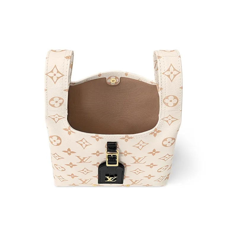 LOUIS VUITTON Atlantis Monogram Dune Canvas Handbag, Shoulder Bag, Crossbody Bag Women's Beige/Sand Dune-2