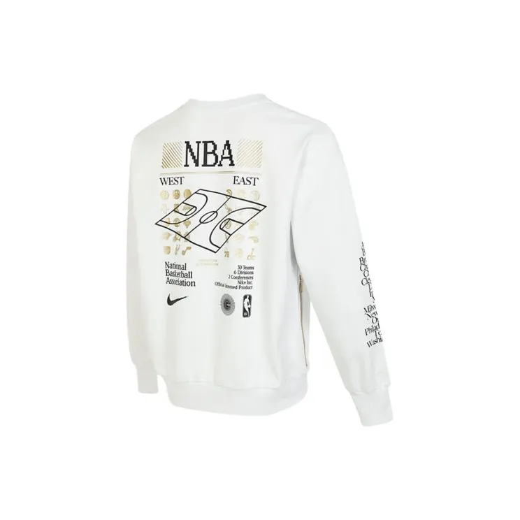 Nike As N31 Mnk Df Std Issue Crew Sweatshirt Men's White-1