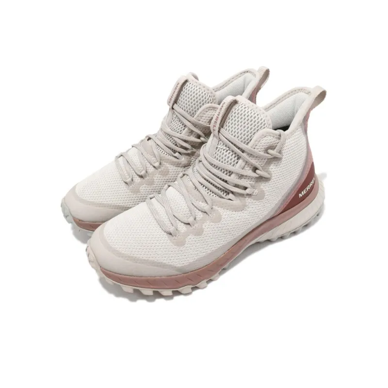 MERRELL Bravada Waterproof Durable Breathable High-Top Outdoor Shoes Women's White-2