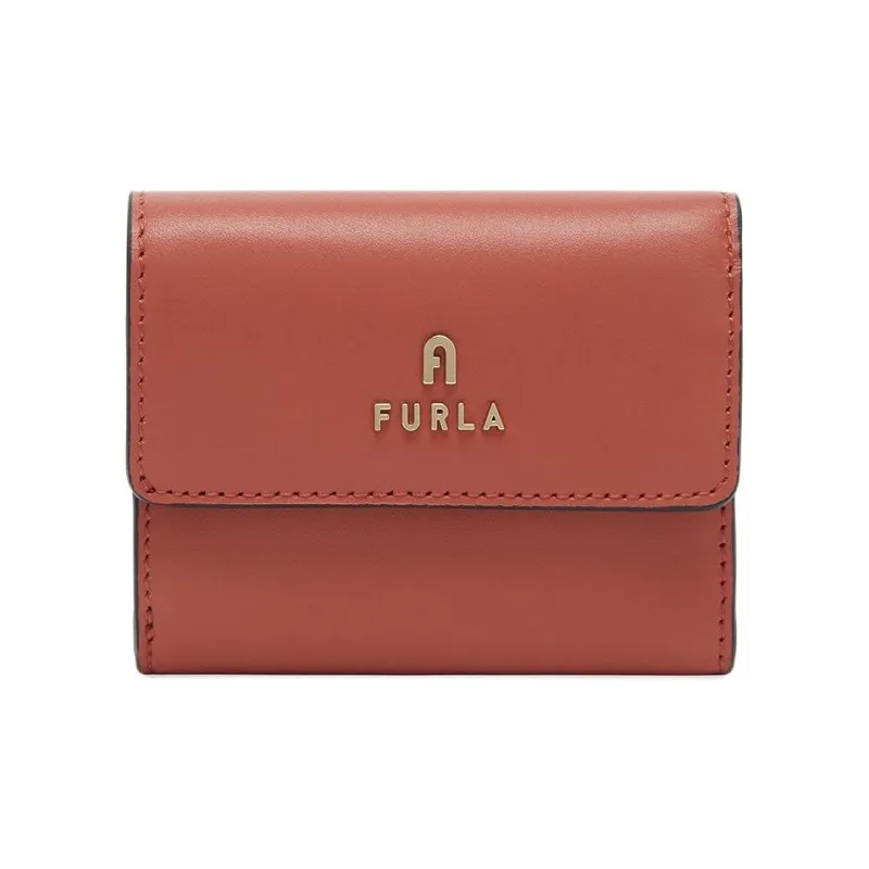 Furla Small Camelia Tri-fold Leather Wallet-0