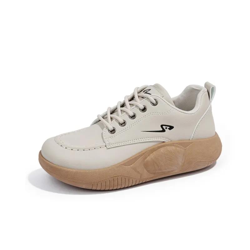 Humanism 1986 Height Increasing Thermal Low Top Casual Shoes Women's-0