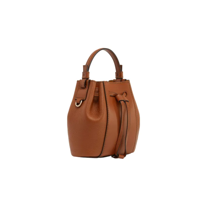 Furla Miastella Cow Leather One Shoulder Handbag, Crossbody Bag Mini Women's Brown-1