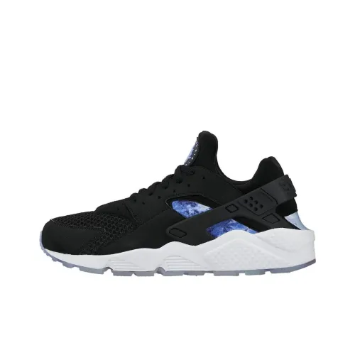 Nike Air Huarache Run Black Persian Violet Aluminum