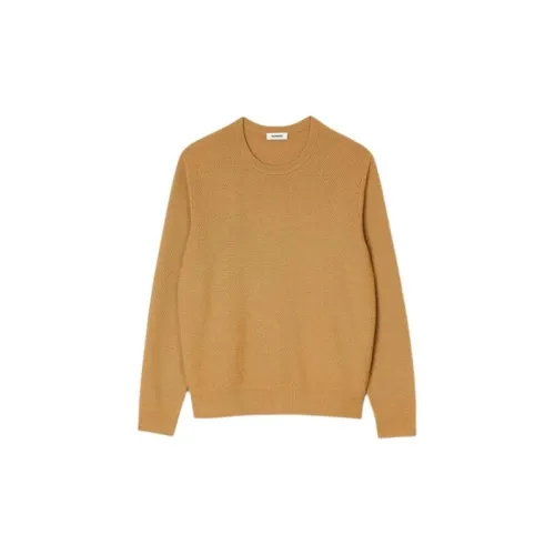 Sandro Sweaters Men Orange