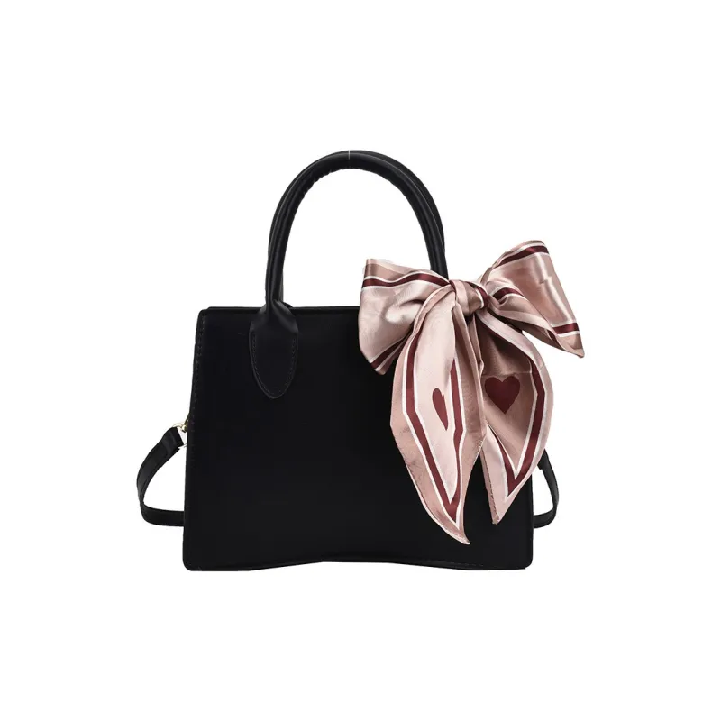 NOMK PU Handbag, Shoulder Bag Tubas Women's Red/White/Black-5