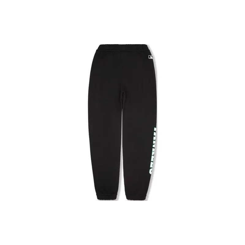 MLB New York Yankees Knitted Sweatpants Unisex Black-1