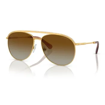 Swarovski Aviator Frame Sunglasses