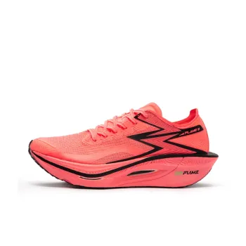 361° Fly Burn 3 Cushioning Anti Slip And Wear Resistant Coverage Low Top Running Shoes Unisex Begonia Pink