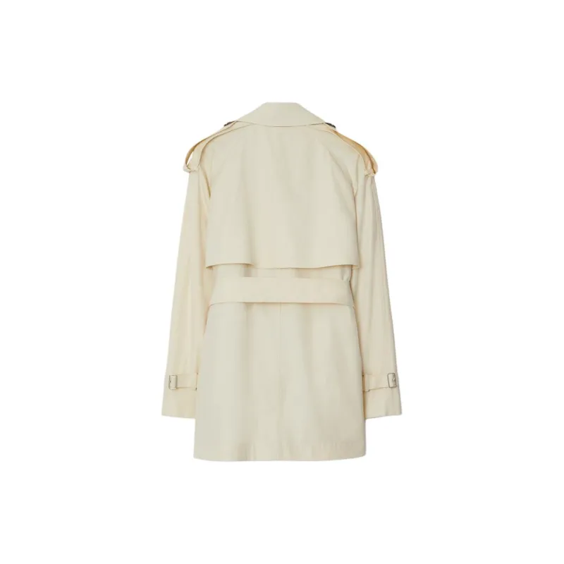 Burberry Short Belted Trench Coat-1