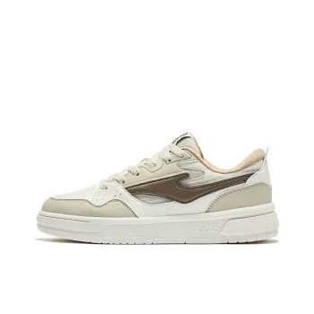 Erke Snow Pear Durable Breathable Low Top Skateboard Shoes Women's Microcrystal White Float Stone Gray
