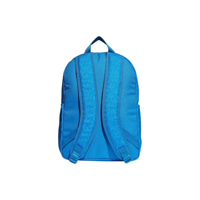 Adidas Originals Recycled Polyester Plain Weave Fabric Backpack Regular Unisex Bright Blue-2