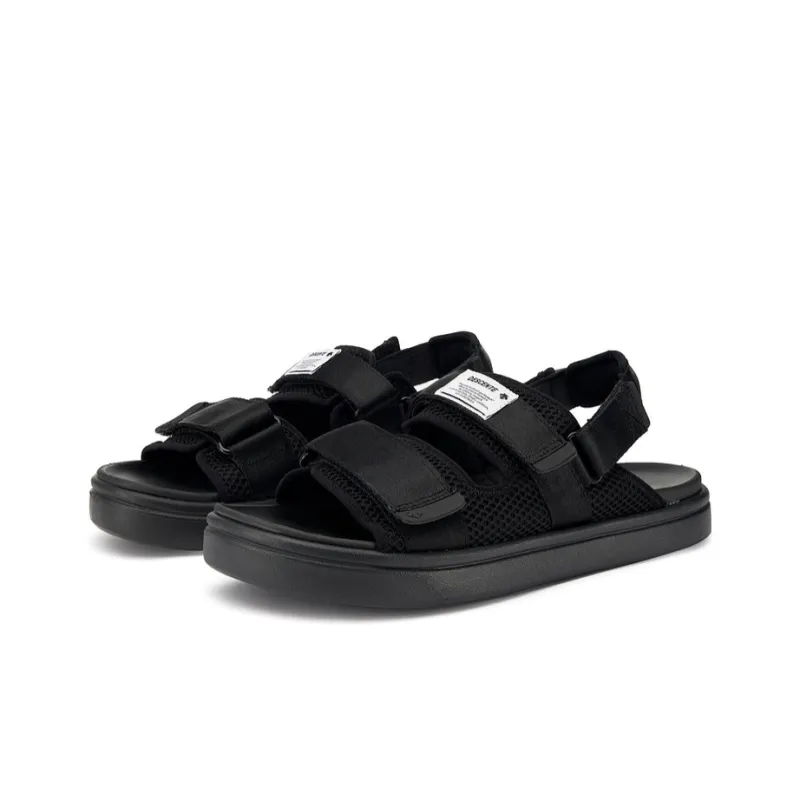 DESCENTE Beach Sandals Unisex Black-3