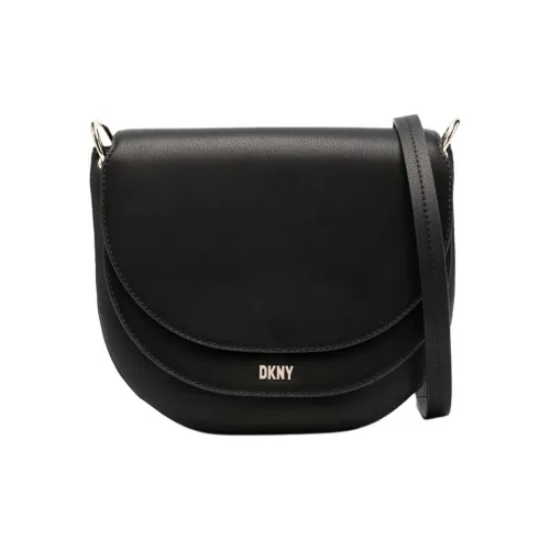 DKNY Logo-lettering Leather Crossbody Bag