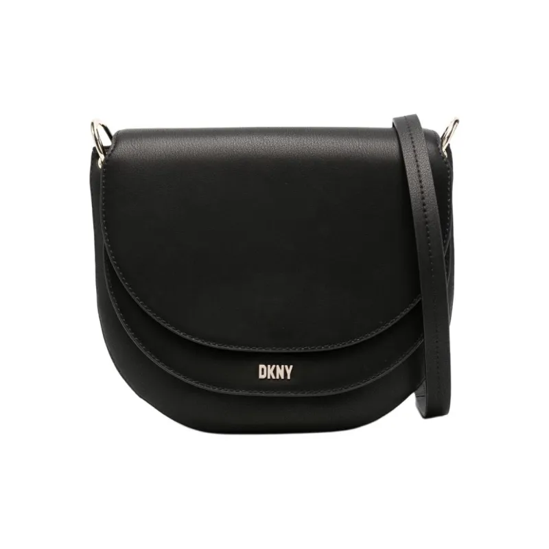 DKNY Logo-lettering Leather Crossbody Bag-0