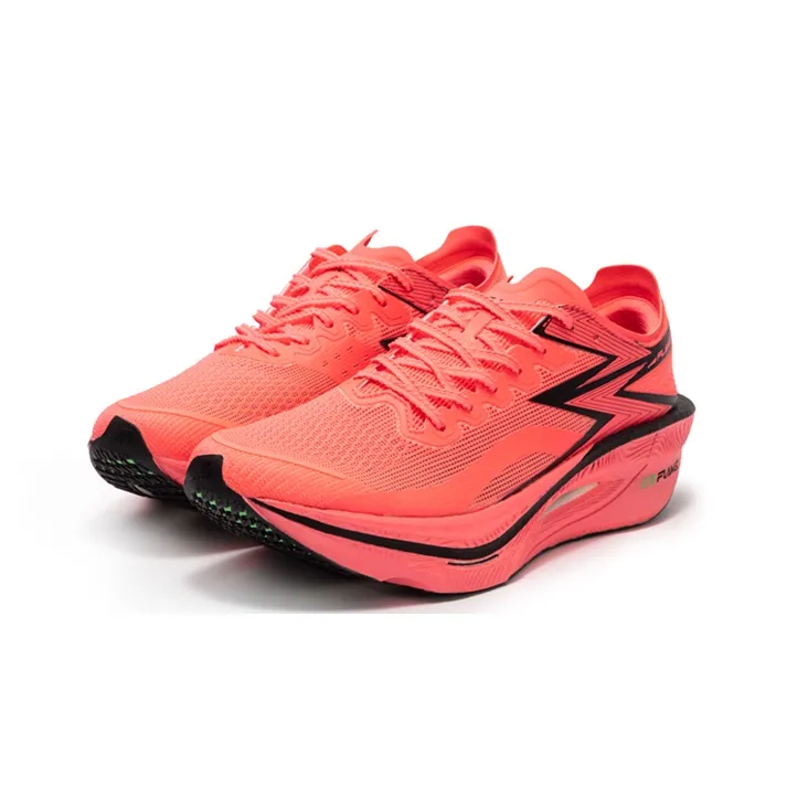 361° Fly Burn 3 Cushioning, Slip Resistant, Abrasion Resistant Coverage Low Top Running Shoes Unisex Begonia Pink-2