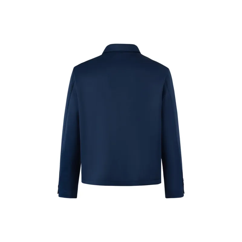 REDCHARCOAL Jackets Coats Unisex Navy Blue-1