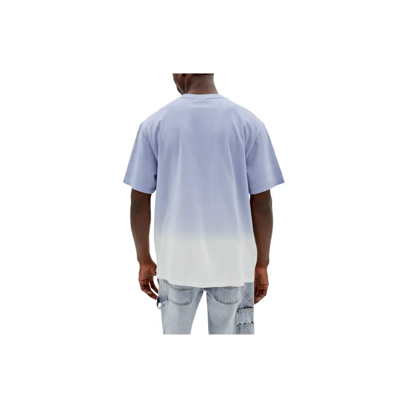 GUESS Originals Dip-Dye Logo Tee T-Shirt Men's Purple-1