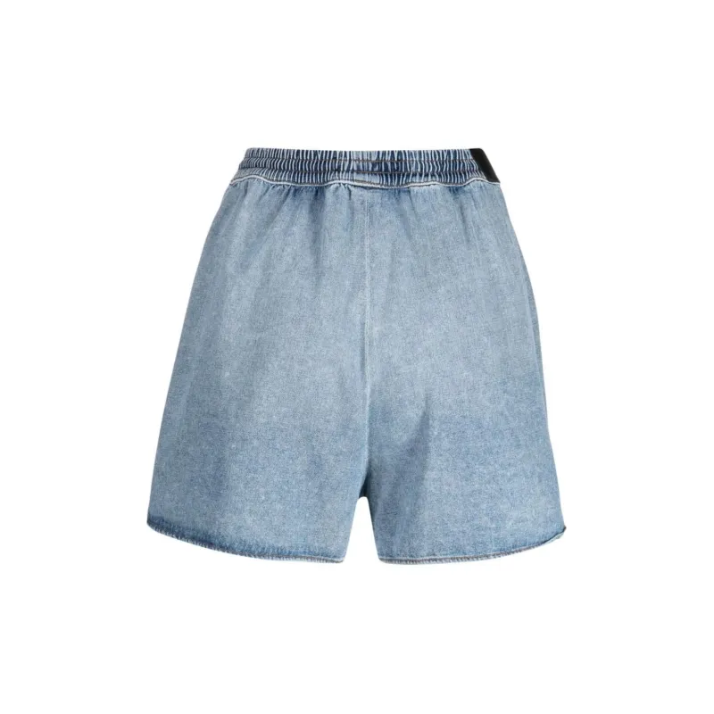 AMIRI Denim Shorts Women's Blue-1