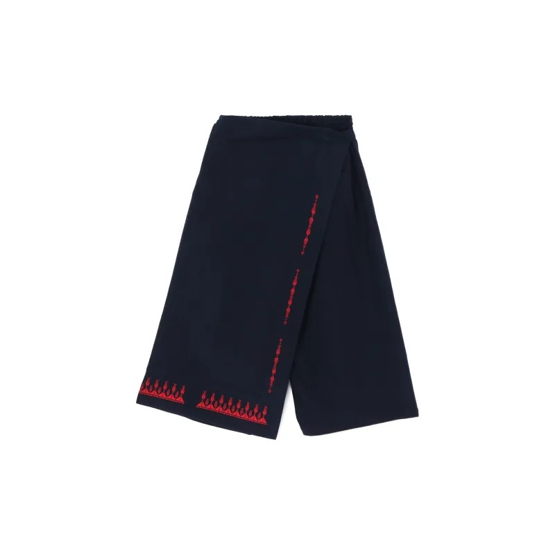 Yohji Yamamoto Casual Pants Unisex Marine Blue-1