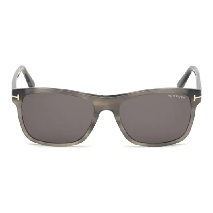TOM FORD Acetate Irregular Shape Sunglasses Men's Green-1